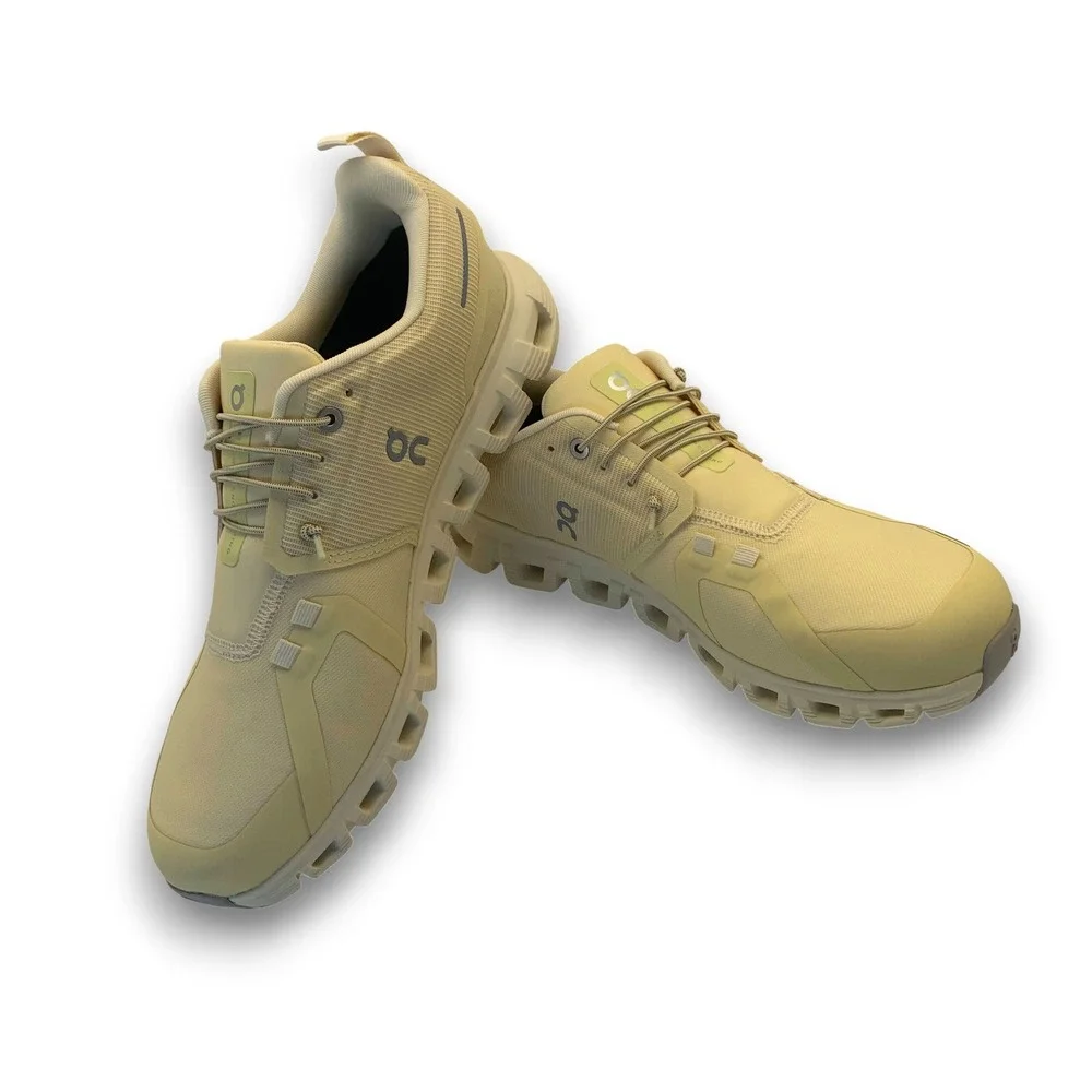 On Cloud 6 Waterproof Women's Running Shoes Pale Yellow‎ Size 9.5 W New
